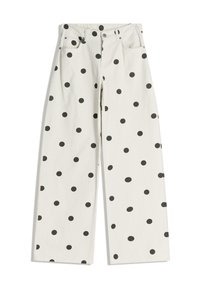 RELAXED FIT - Jeans baggy - white