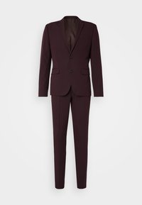 FINE STRETCH SET - Suit - dark burgundy