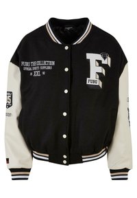 COLLEGE VARSITY  - Blouson Bomber - black offwhite sand