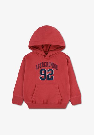 Abercrombie & Fitch, Hættetrøje - garnet rose