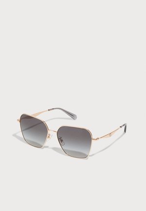 Sonnenbrille - shiny rose gold-coloured