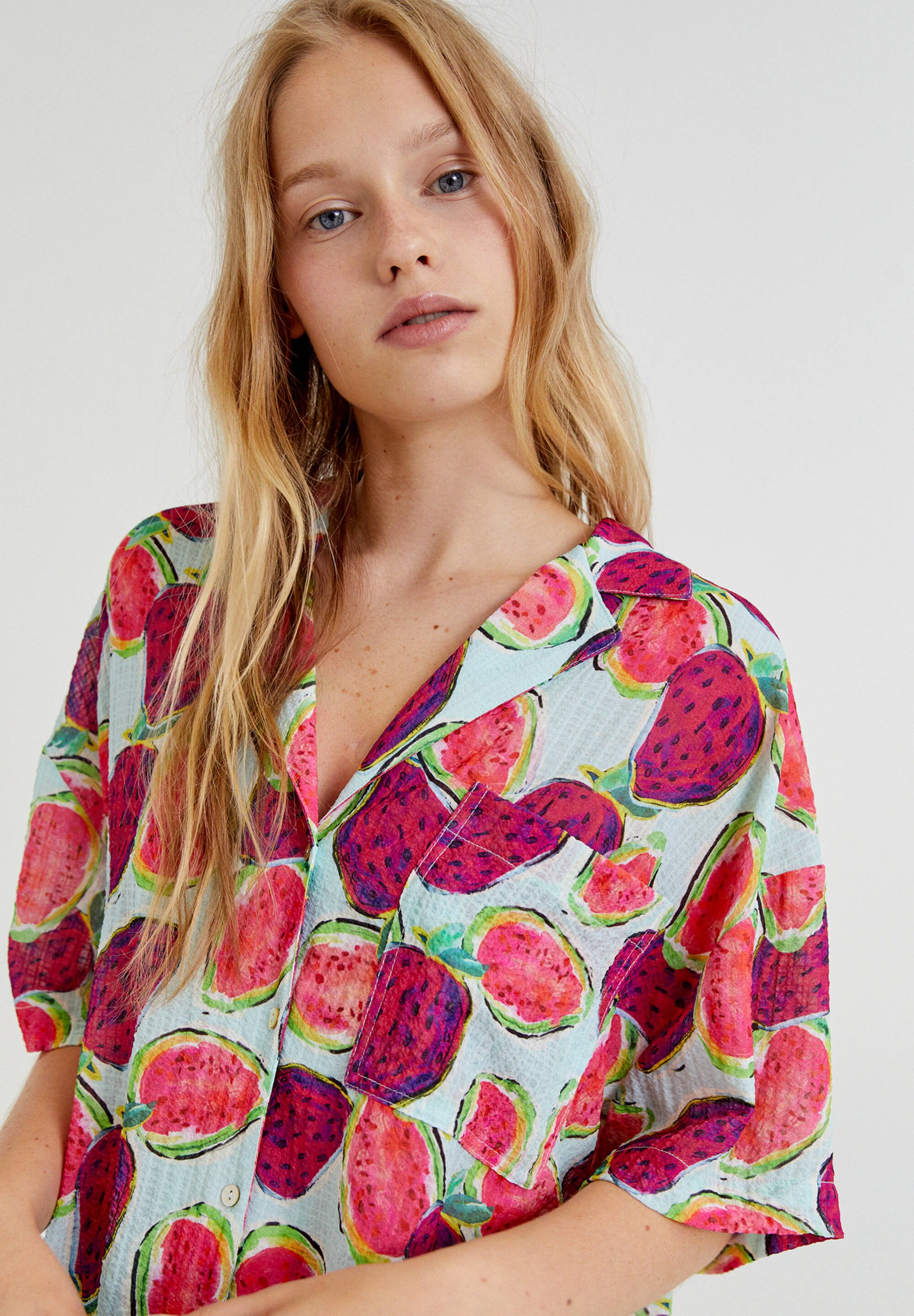 Donna MIT FRÜCHTEPRINT - Camicia Donna MIT FRÜCHTEPRINT - Camicia