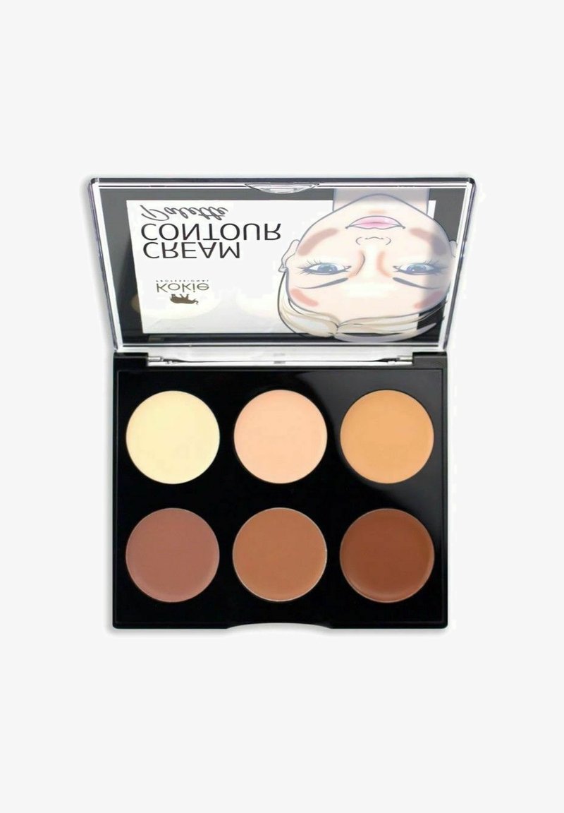 Kokie Cosmetics - KOKIE CREAM CONTOUR PALETTE - LIGHT/MEDIUM - Contouring - multicolor, Forstør