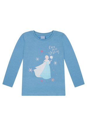 LONGSLEEVE    - Print T-shirt - blau