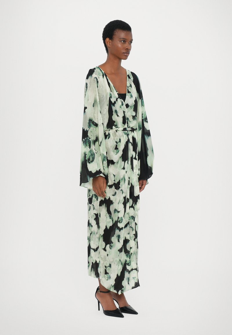 rodebjer green dress Rodebjer CAMILLE - Day dress - blurry green/green