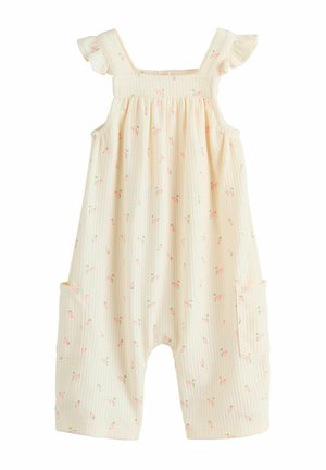 REGULAR FIT - LONG LEG ROMPER - Jumpsuit - white floral