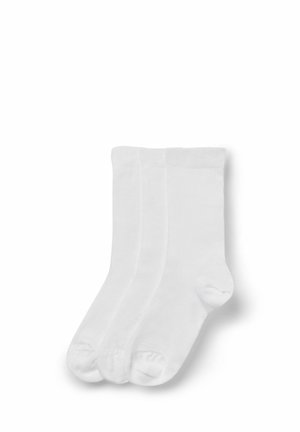 3 PACK - Chaussettes - weiß white