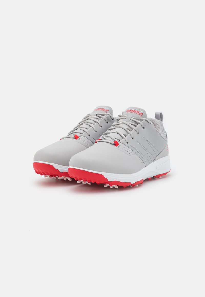 Herren Laufschuhe | Skechers Performance GO GOLF TORQUE PRO Golfschuh gray/red/grau - VP02881 Herren Laufschuhe | Skechers Performance GO GOLF TORQUE PRO Golfschuh gray/red/grau - VP02881