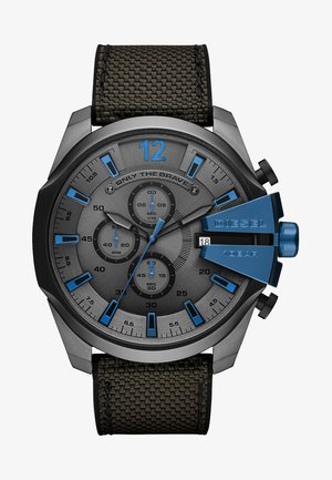 MEGA CHIEF - Montre à aiguilles - grey/black