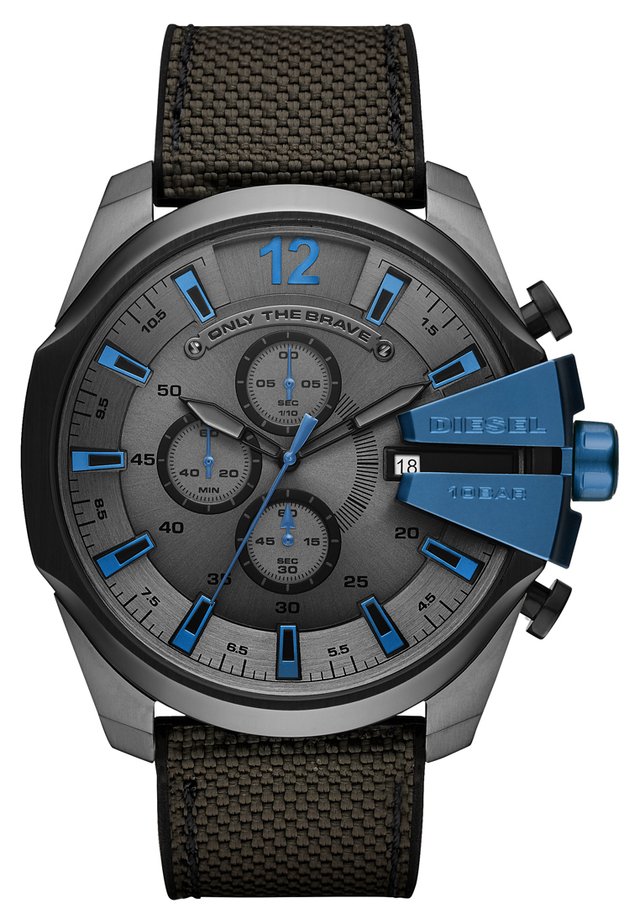 MEGA CHIEF - Chronograaf - grey/black