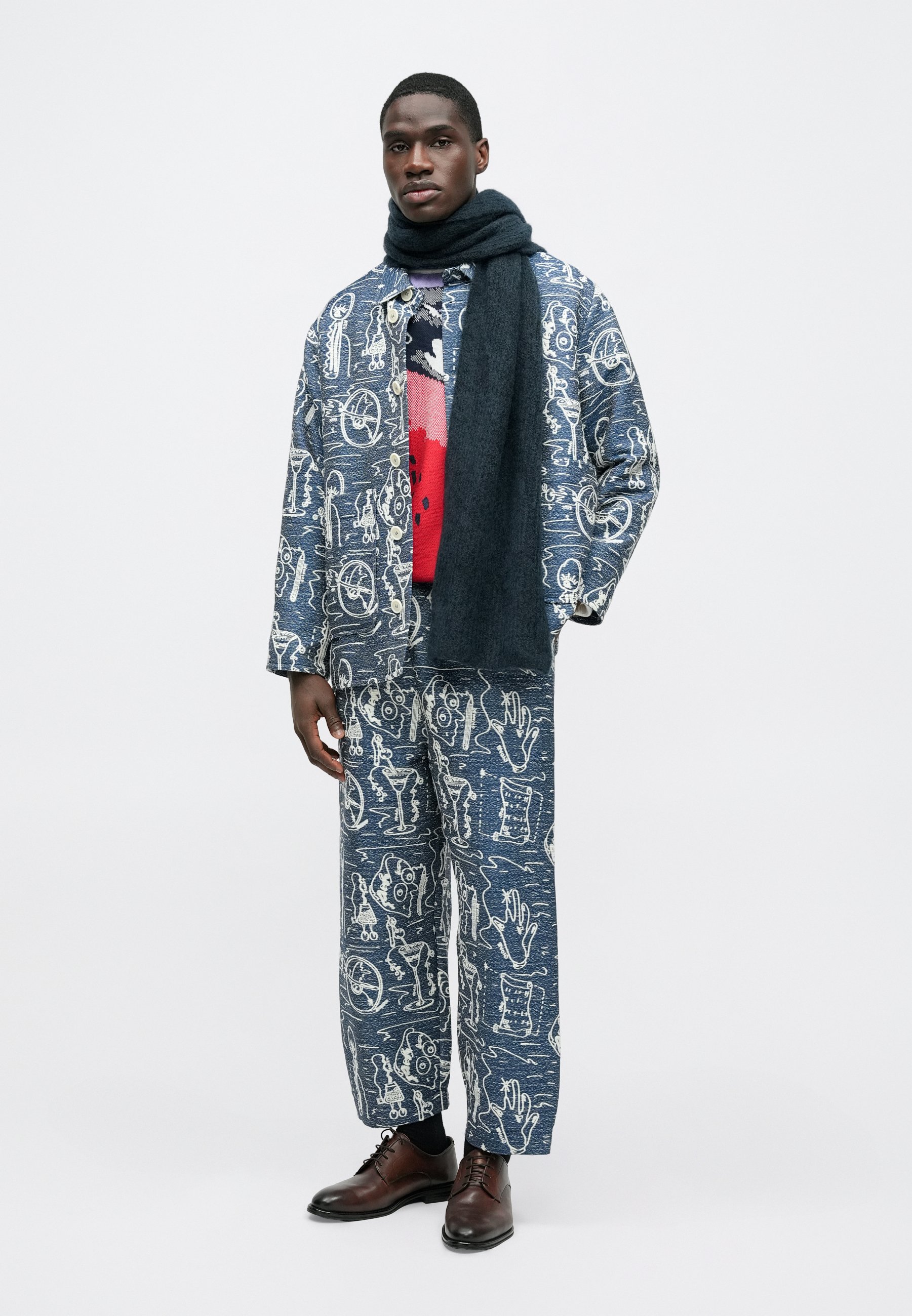 Henrik Vibskov WHEEL JACKET - Light jacket - blue - Zalando.co.uk