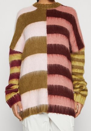Striktrøje - multi-coloured