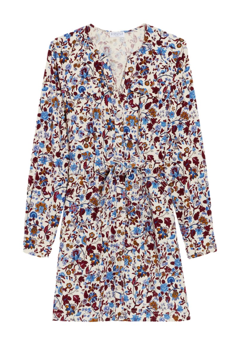 Claudie Pierlot Abito a camicia multicolore