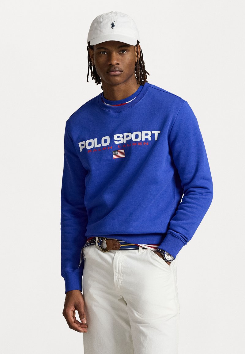 Polo Ralph Lauren POLO SPORT SWEATSHIRT UNISEX - Sweatshirt - cruise royal/white