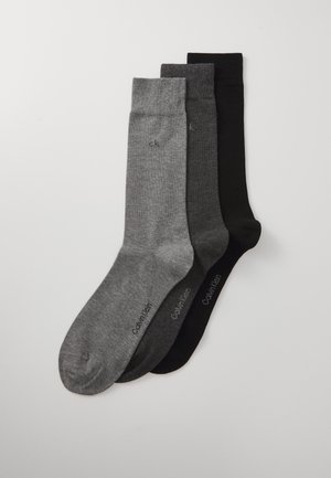 MEN 3 PACK - Socks - grey melange