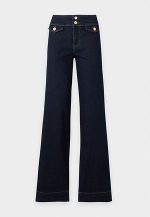 ONLY Tall, ONLJUICY WAUW - Wide Leg - dark blue denim