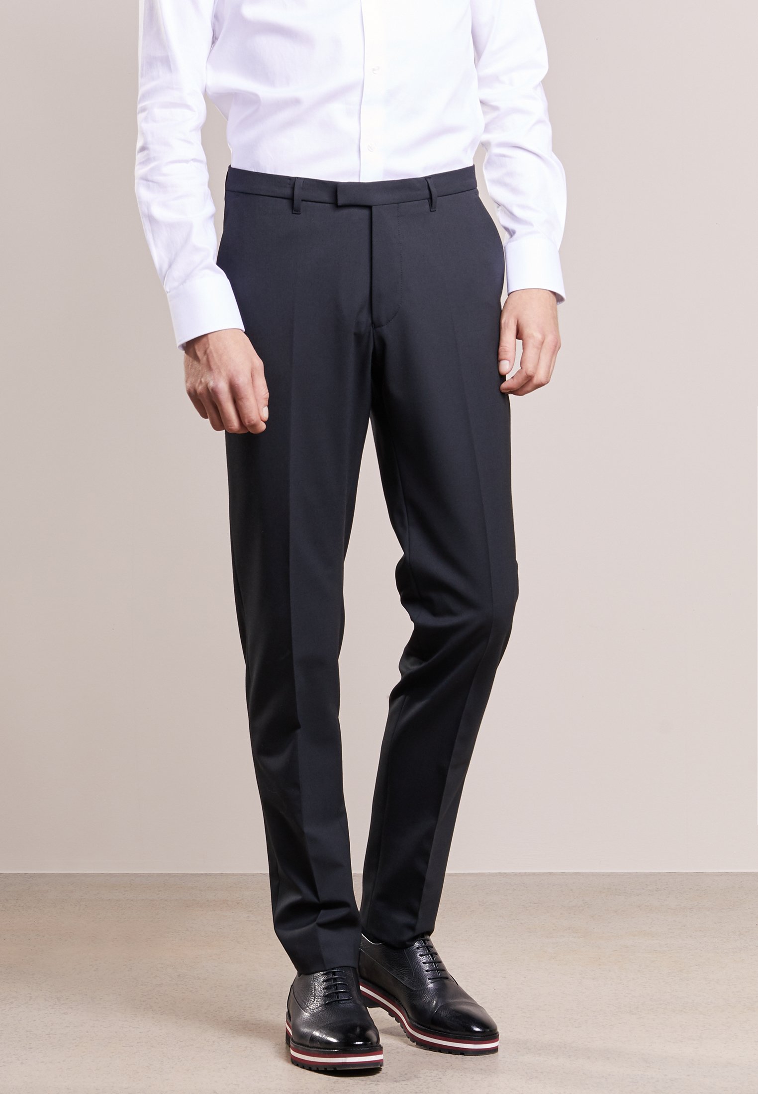 DRYKORN TYLD - Suit trousers - black 