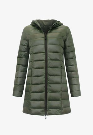 Local Fanatic, PUFFER JACKET - DUBBELZIJDIG - ANW - PINK - 2161-A - Wintermantel - groen
