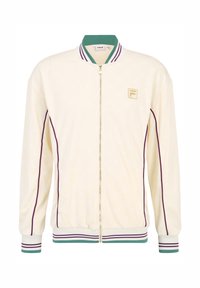Fila Bomberjacka - antique white f box monogram aop