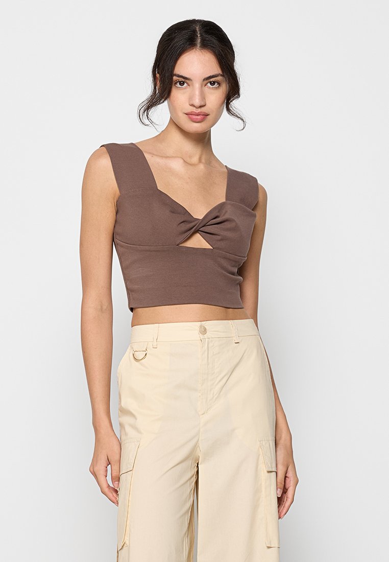 Iro Top bruin