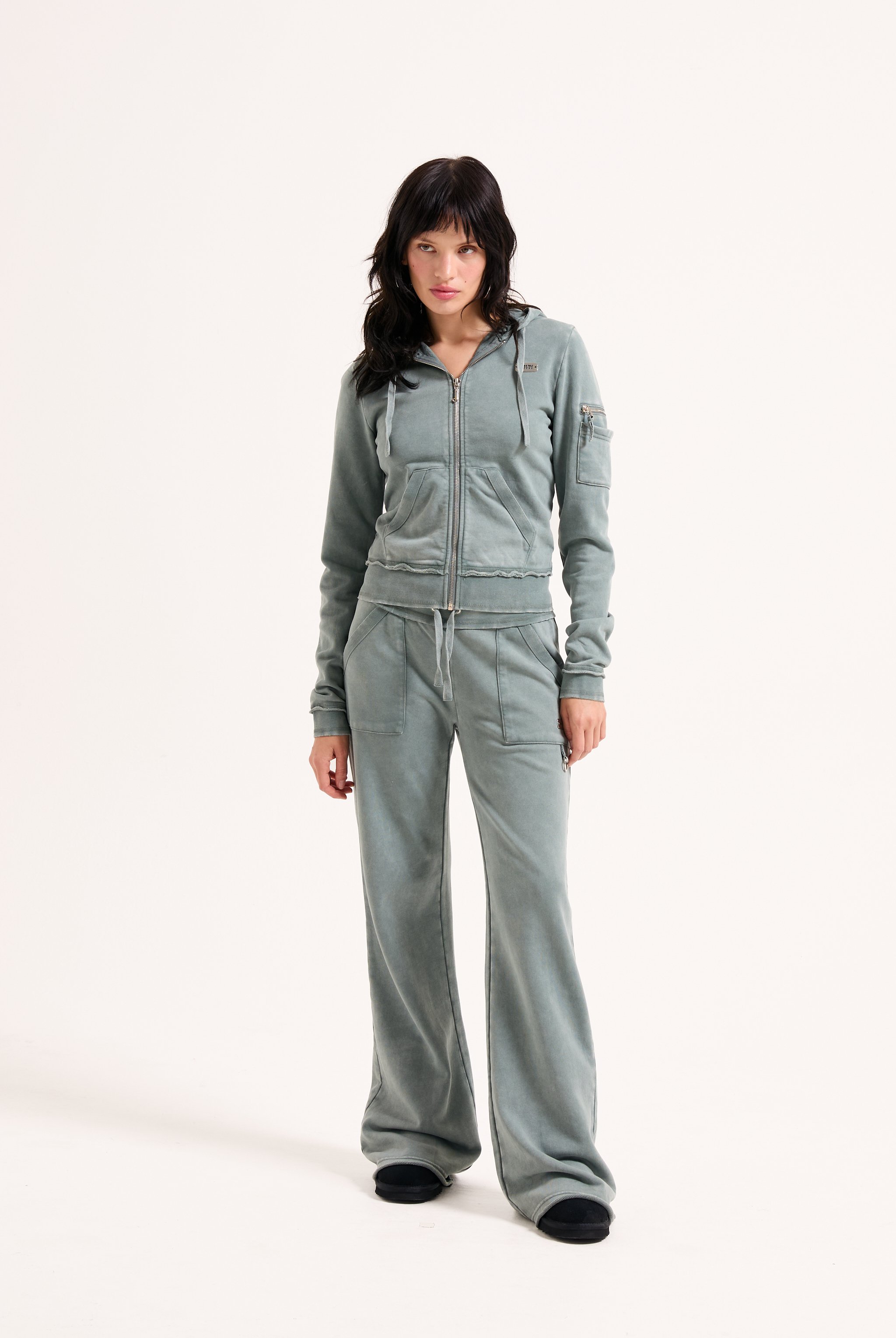 juicy Juicy Couture Madison Velour Zip Hoody | Oxygen Clothing