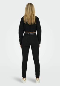 ONLY ONLWONDER CROPPED - Giacca di jeans - black denim