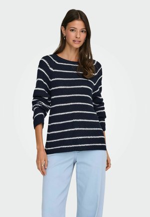 JDYELLEN ONECK RAGLAN PULLOVER - Pullover - total eclipse