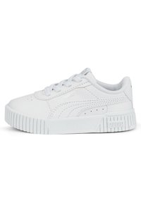 Puma - CARINA 2 0  - Edzőcipő - white  white silver Miniatűr kép 1