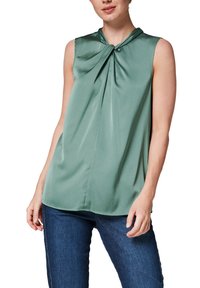 comma Bluse - turquoise