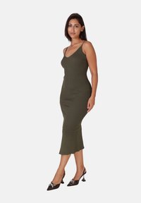 Elara Strickkleid - grün