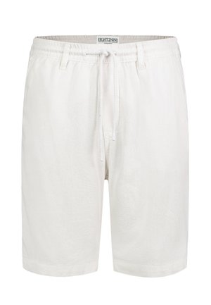 BERMUDA ELASTISCHE TAILLE - Shorts - weiß