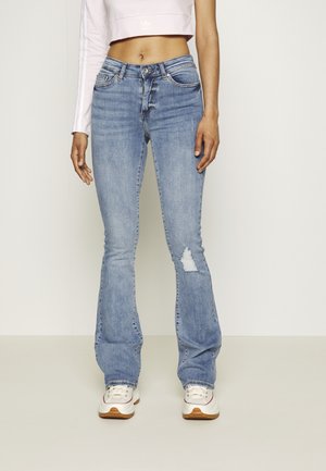 ONLBLUSH MID - Jeans a zampa - light blue denim