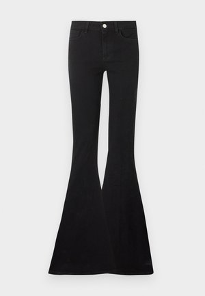 Dondup KAREN BOOT CUT - Kavbojke na zvonec - black