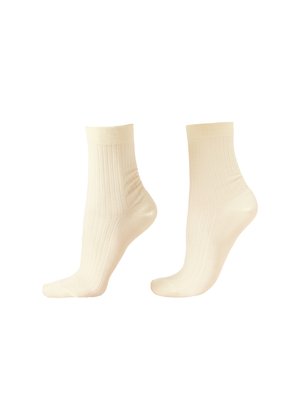Calzedonia RIBBED - Calcetines - taupe