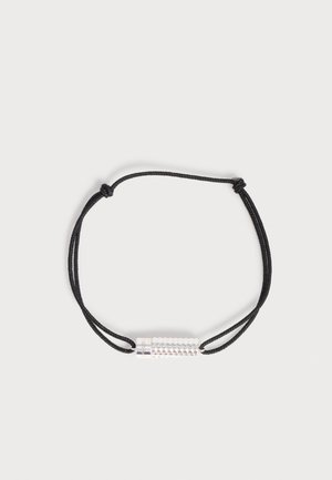 Le Gramme, GUILLOCHE BRACELET - Karkötő - black/silver-coloured