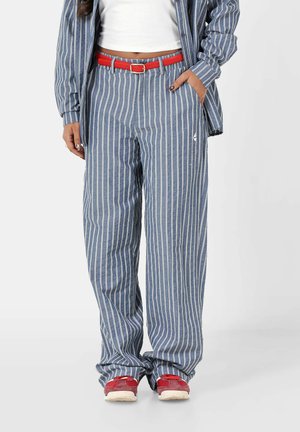 STRIPES - Broek - blue