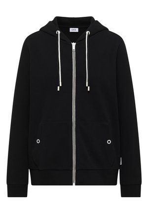 Cecil, LANGARM JACKE MIT KAPUZE UND STRUKTUR - Gilet - black