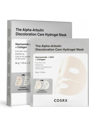COSRX COSRX ALPHA-ARBUTIN DISCOLORATION CARE HYDROGEL MASK - Masque visage - transparent
