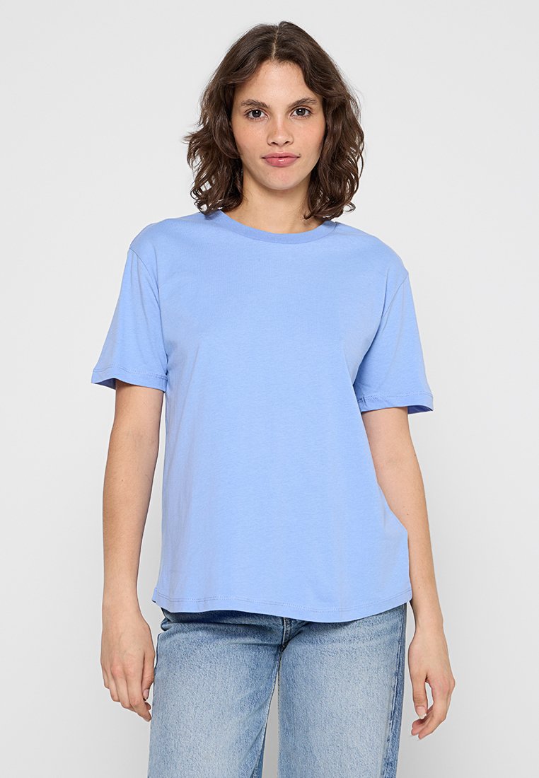 DeFacto T-shirt basic blauw
