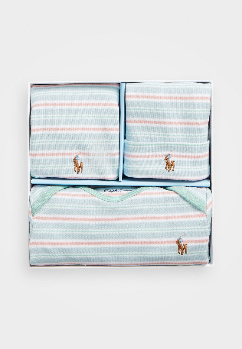 Polo Ralph Lauren GIFT PANT SET Beanie alpine blue multi/blue