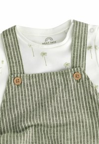 Next SET REGULAR FIT - Body - green stripe