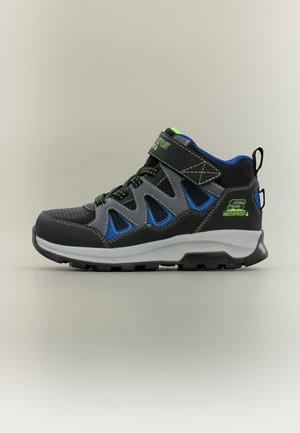 Skechers, STORM BLAZER - Sneaker high - black/blue/charcoal