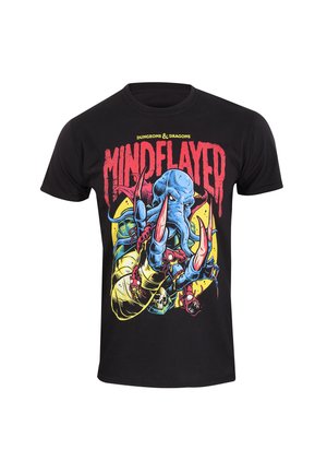 DUNGEONS AND DRAGONS MINDFLAYER  POP - T-shirt print - black