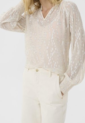 Bluse - silver-coloured