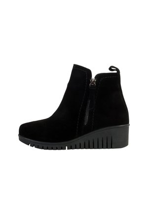 Wedge Ankle Boots - noir