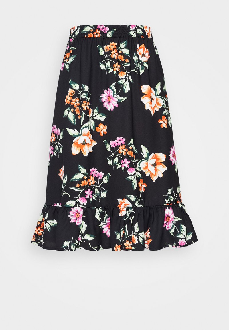 Pieces A-lijn rok zwart