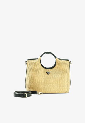 Guess, KIRSTEN MINI SATCHEL - Sac à main - natural black