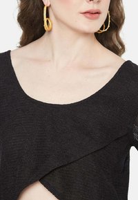 Be Sunset TERRA  - Top dugih rukava - black