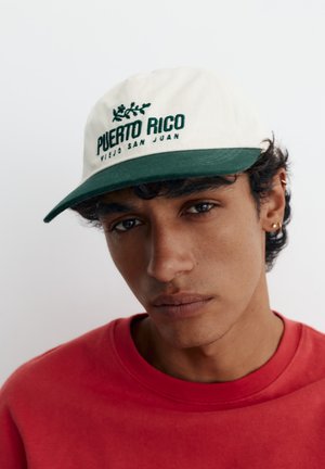 PULL&BEAR, PUERTO RICO - CAP - Casquette - white