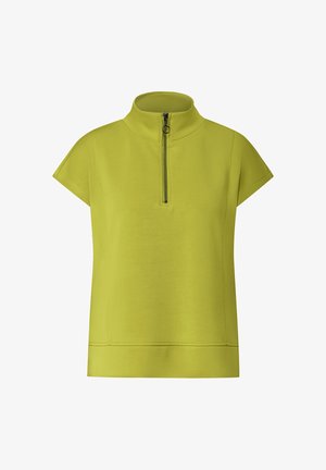 Street One, ÄRMELLOSES SHIRT IM SILK-LOOK MIT ZIPPER - T-Shirt basic - apple lime